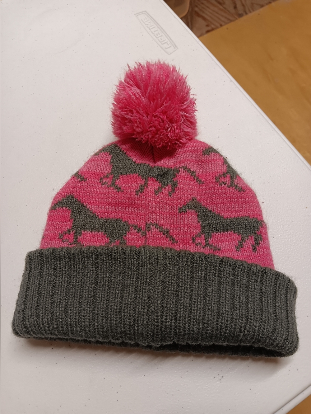 Horse Pom Pom Beanie